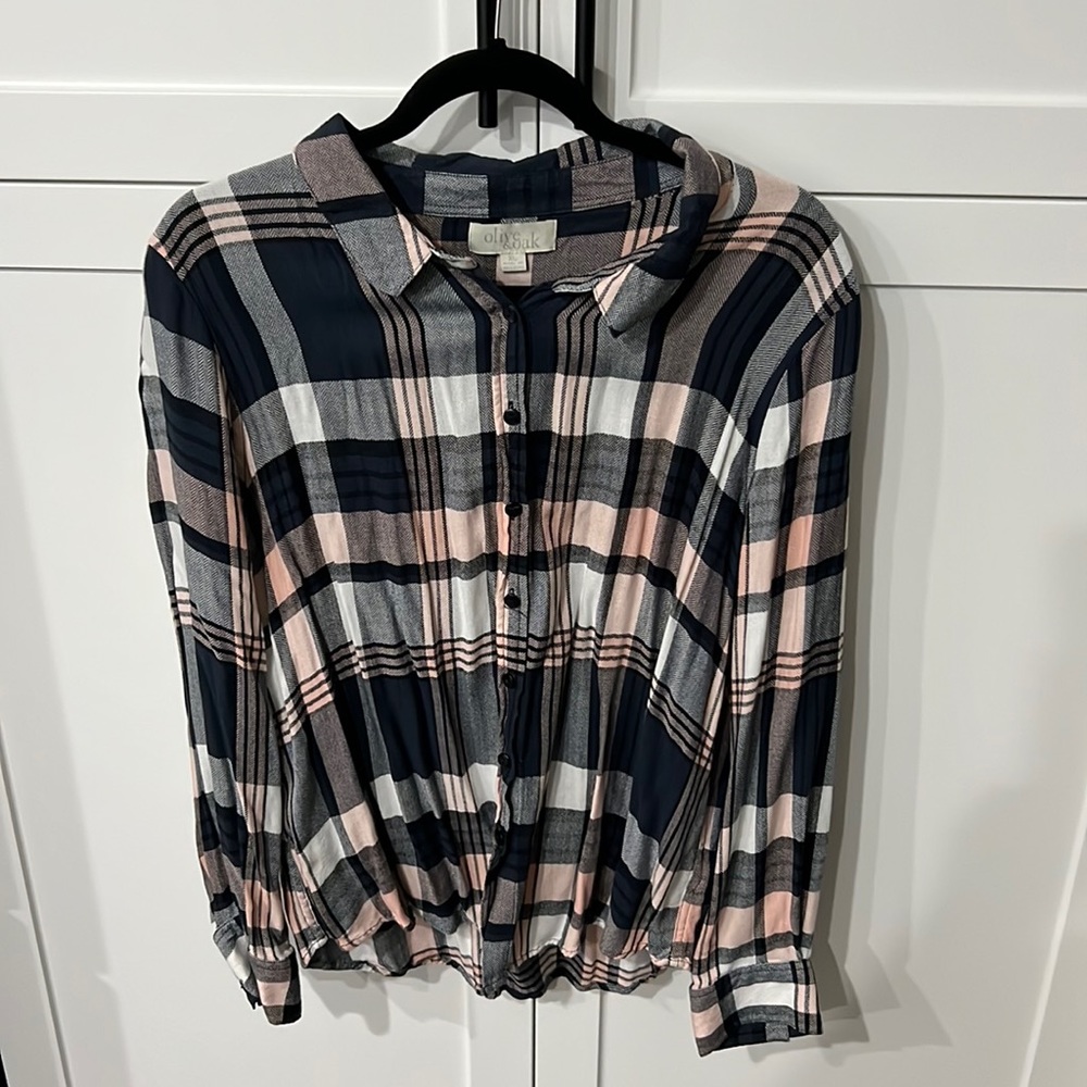 Olive & Oak long sleeve button up
